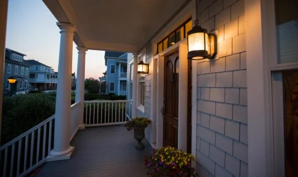 James Hardie® Hardie Lap® Siding and Trim Light Mist Siding and Arctic White Trim