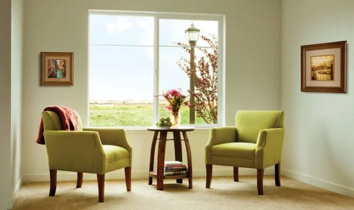 Sustitución de ventanas correderas en un salón