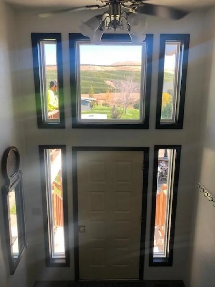 Family in Moxee, WA got brand new vinyl replacement windows by DaBella