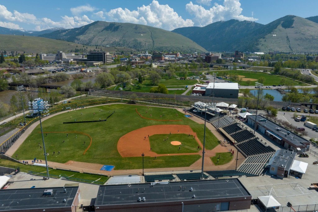 Ballpark in Missoula, MT where they play the MOR4kids kickball tournament