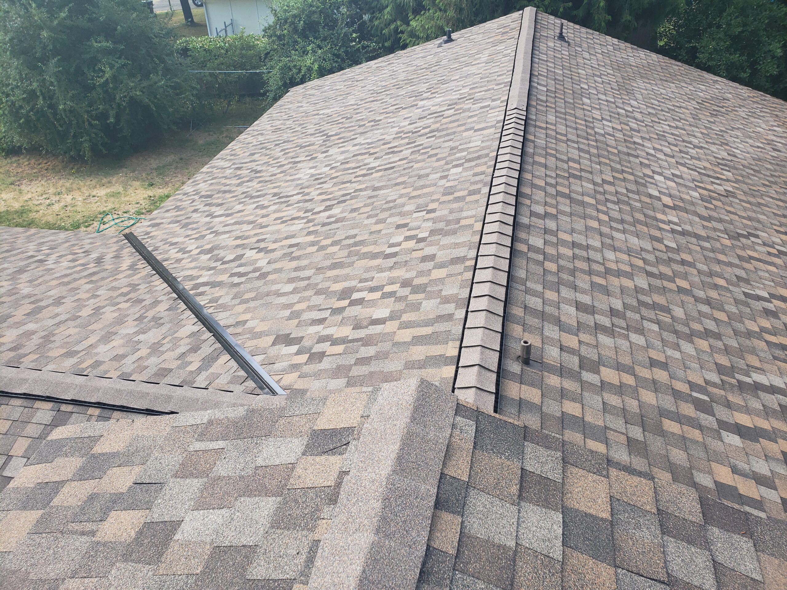 Architectural asphalt shingle roof installed by DaBella.